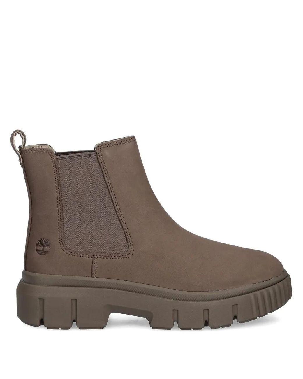 Timberland Brown Greyfield Mid Lace-Up Boots