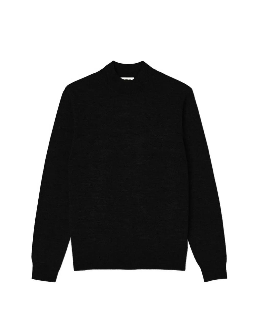 Pull À Col Montant Sandro pour homme en coloris Black