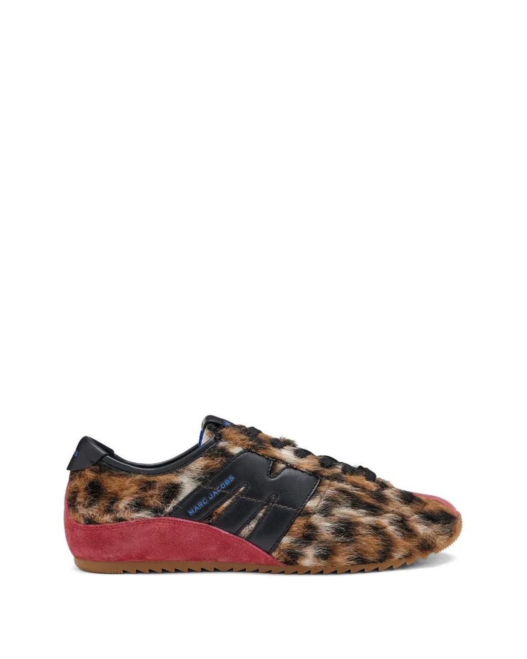 Marc Jacobs Brown Leopard Faux Fur 400 Bleecker Sneakers