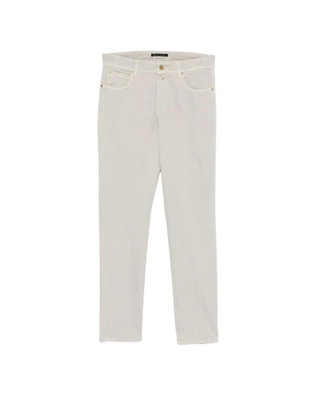 Briglia 1949 White Steve Five-Pocket Trousers for men