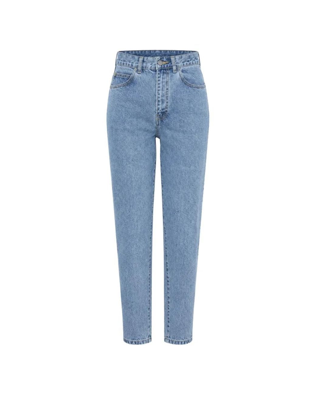 Dr. Denim Blue Nora High-Waist Jeans