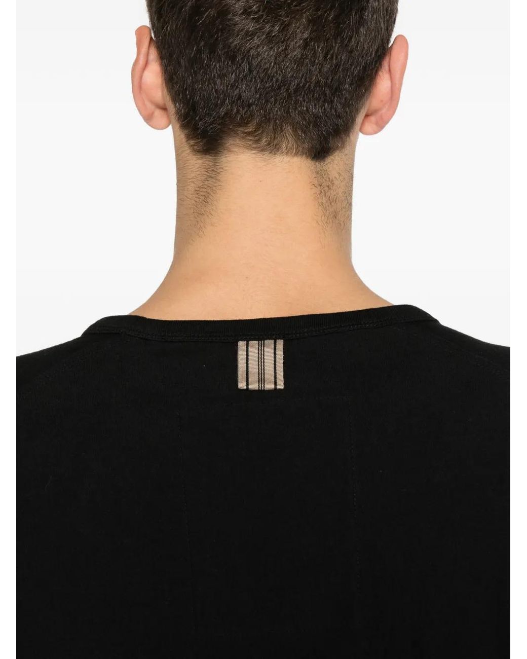 Ziggy Chen Black Crew-Neck T-Shirt for men
