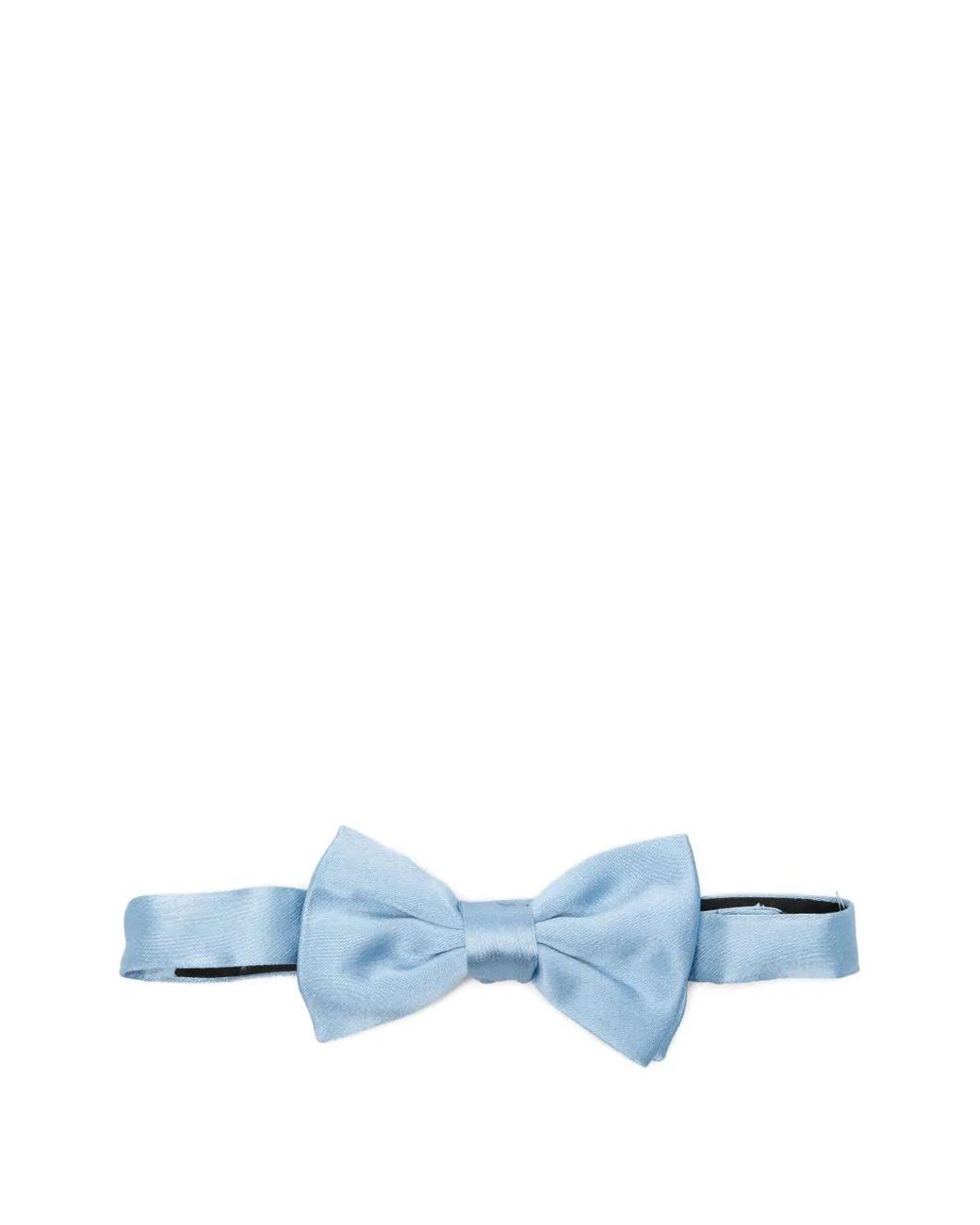 Brian Dales Fliege Aus Satin in Blue für Herren