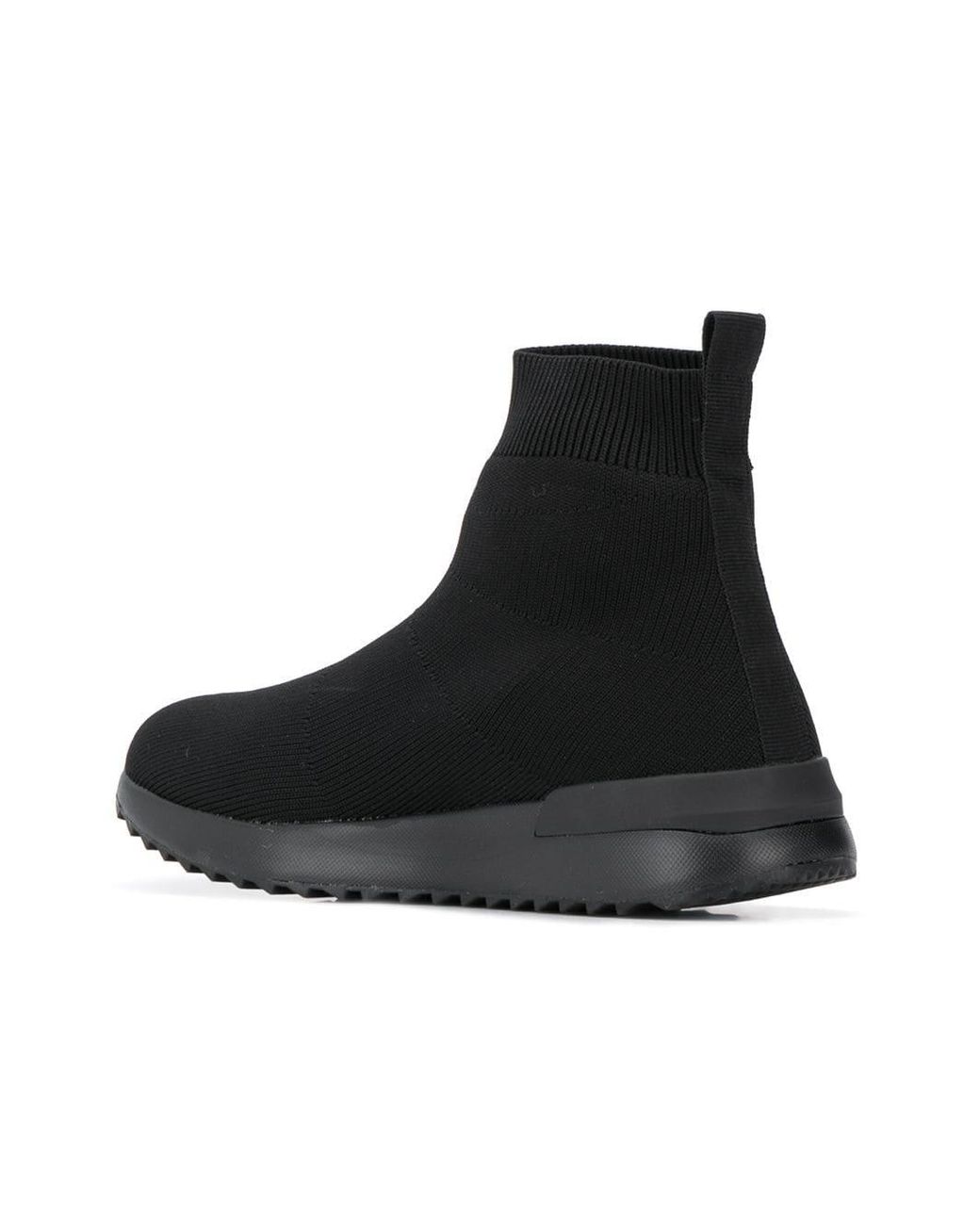 Versace Jeans Couture Sock Sneakers in Black | Lyst