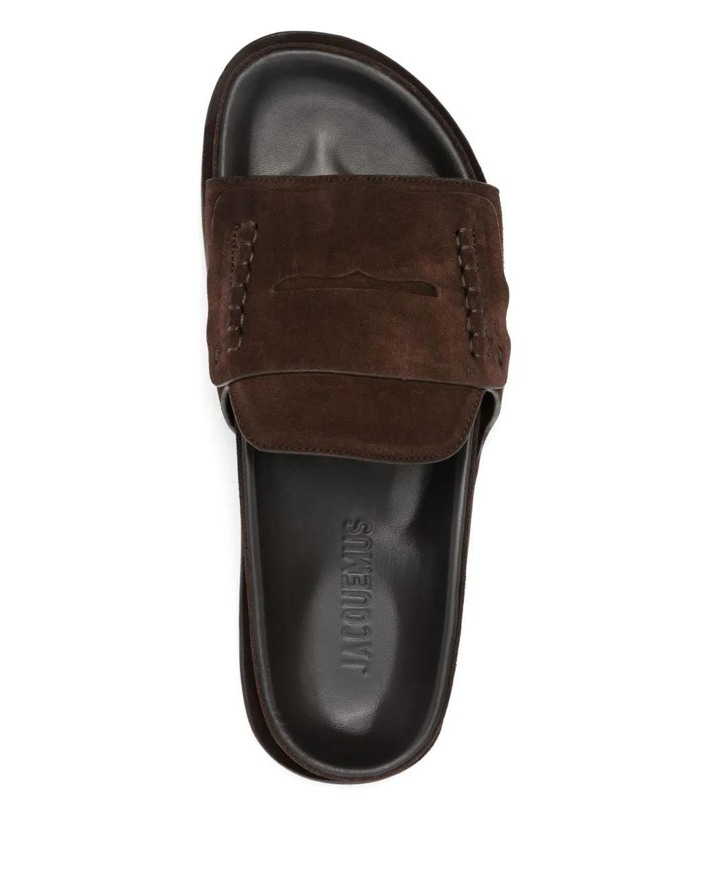 Jacquemus Brown Moccasin-Style Sandals