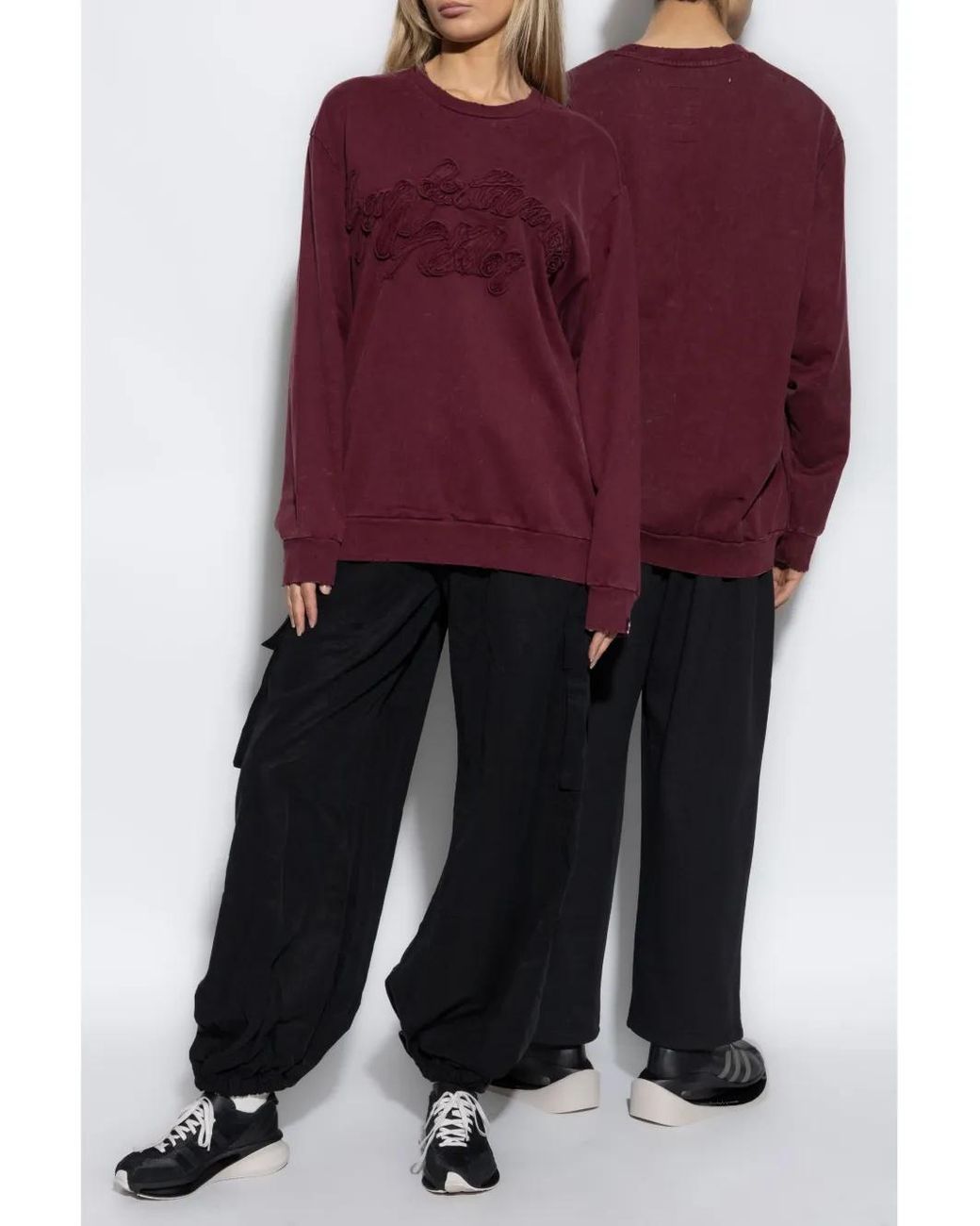 Adidas Purple X Song For The Mute Long-Sleeve T-Shirt