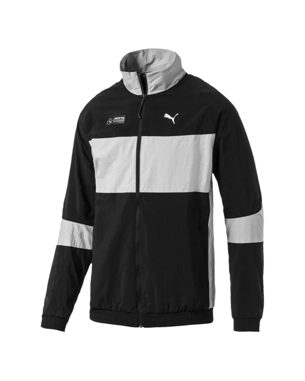 PUMA Black Zip-Up Jacket for men