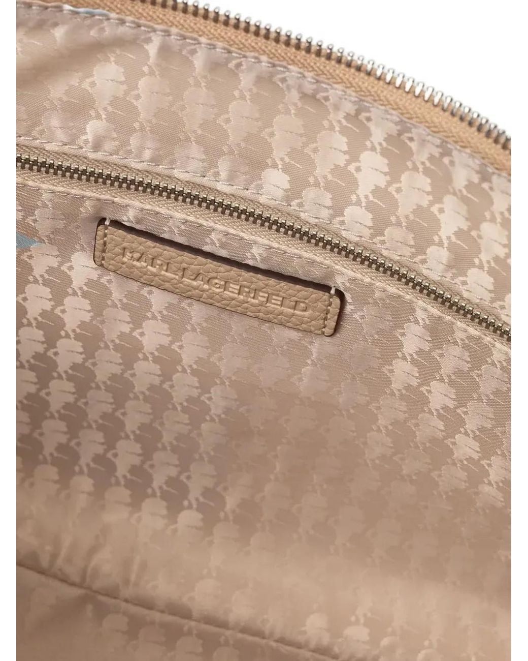 Karl Lagerfeld Natural Ikon Shoulder Bag