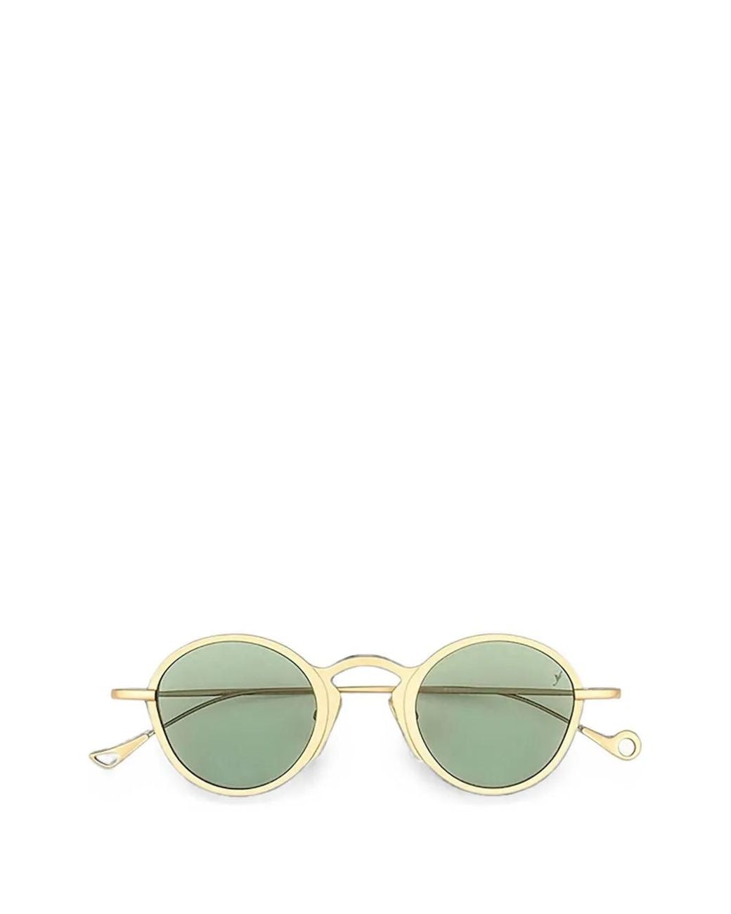 Eyepetizer Green Ribeira Round-Frame Sunglasses