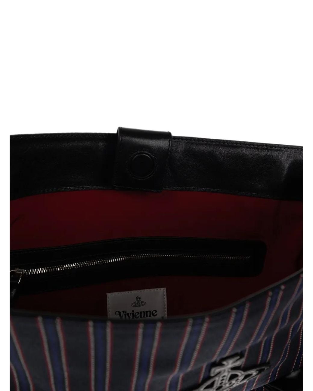 Vivienne Westwood Black Alex Tote Bag