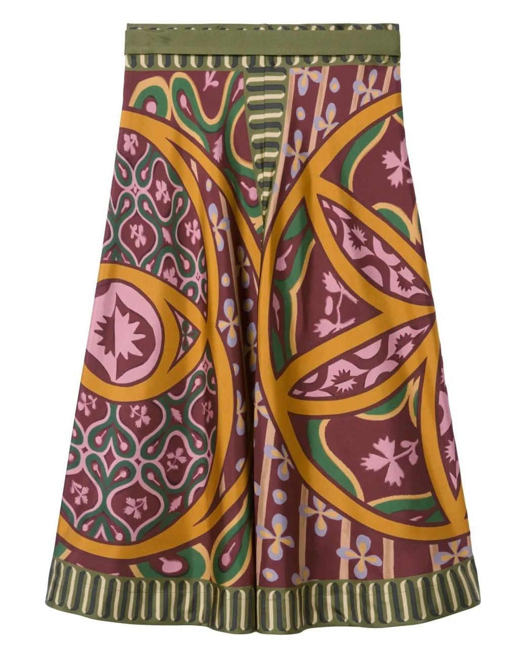 LaDoubleJ Red Pareo Midi Skirt