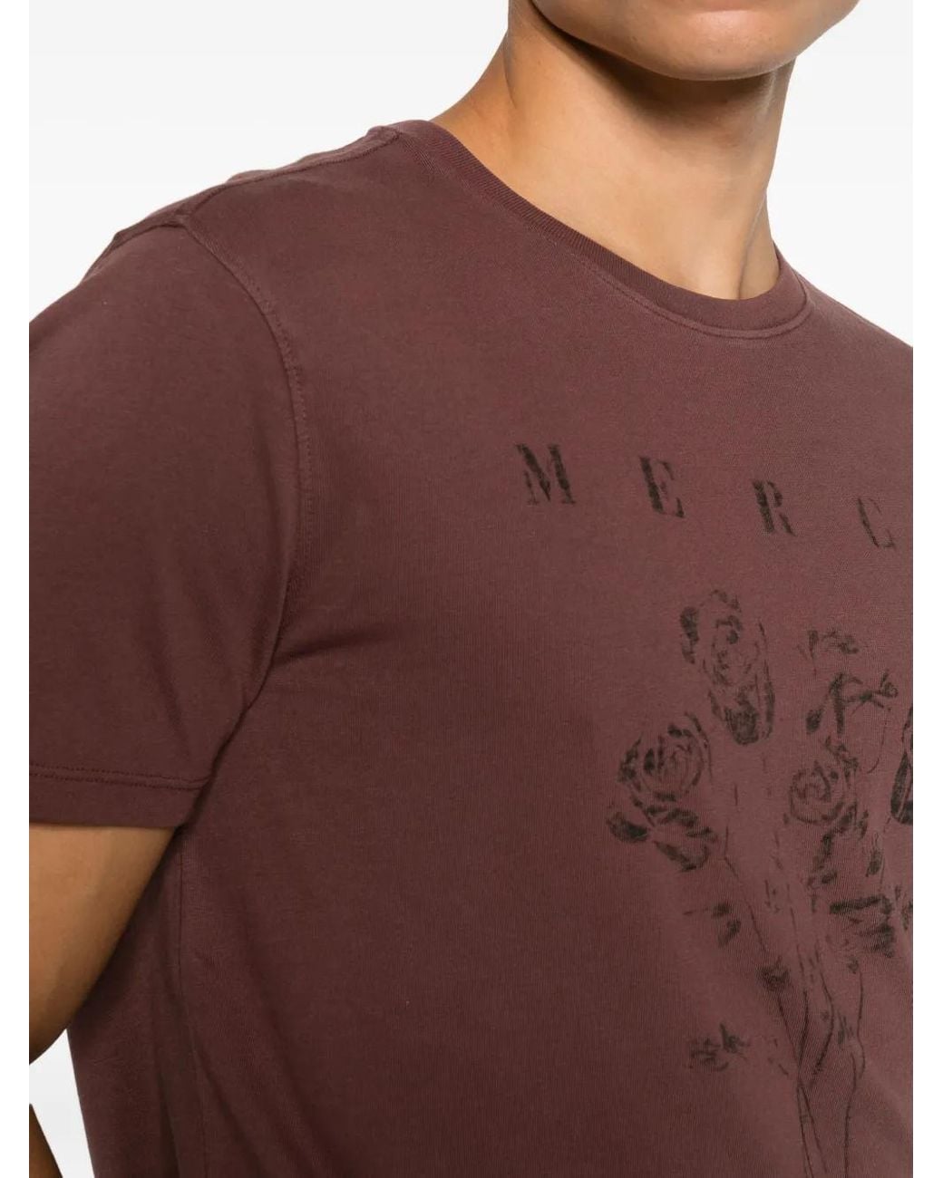 John Varvatos Purple Merci T-Shirt for men