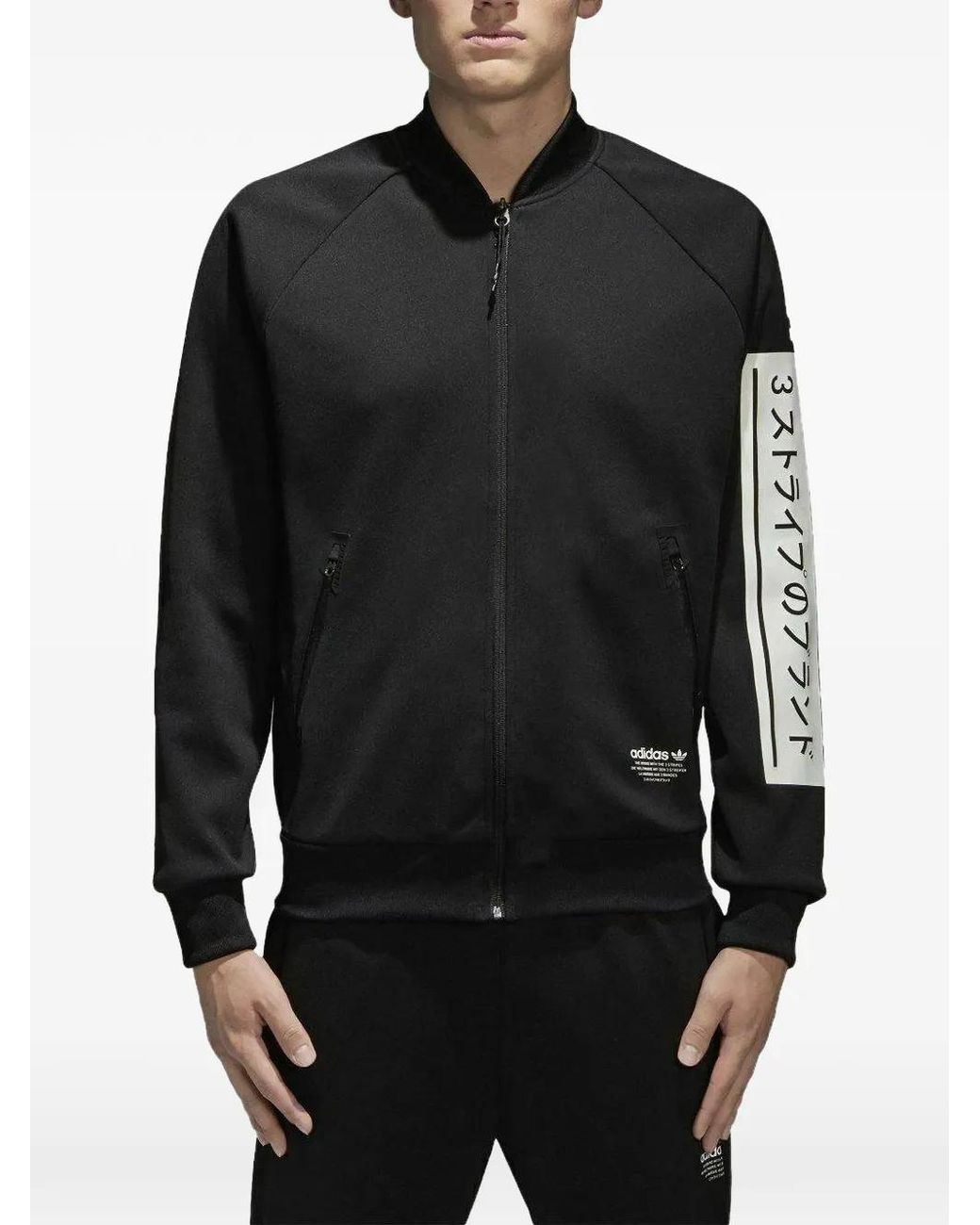 Adidas Black Sweat Nmd D À Manches Longues for men