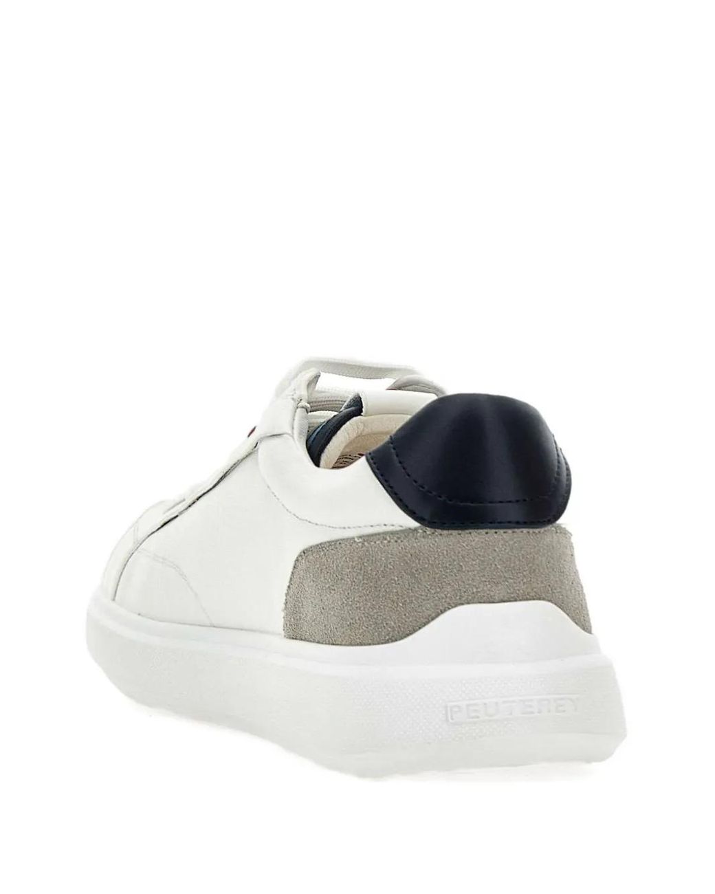 Peuterey White Leather Sneakers for men