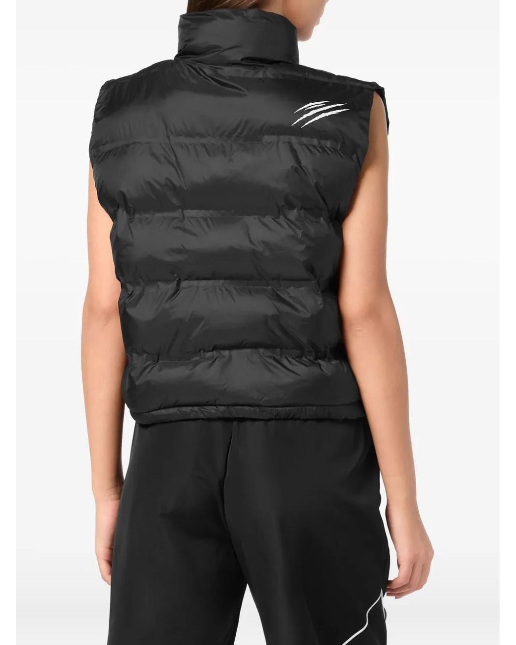 Chaleco Scratch Philipp Plein de color Black