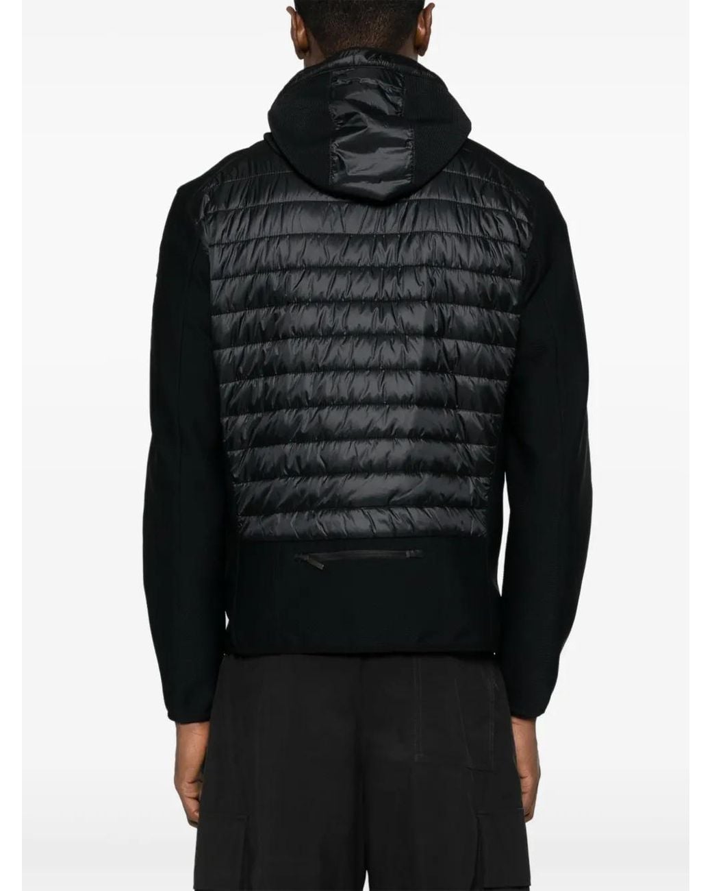 Parajumpers Black Nolan Padded Jacket for men