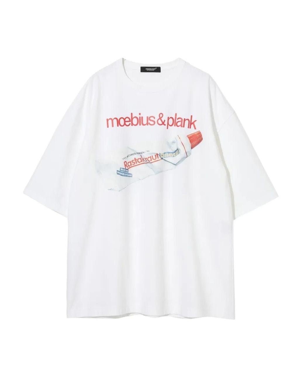 Undercover White Graphic-Print Cotton T-Shirt for men