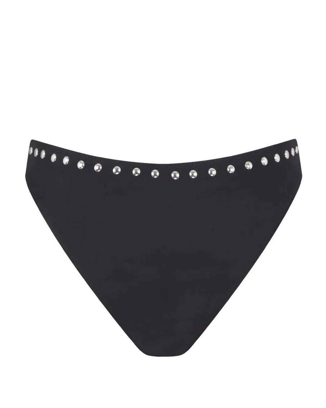 Let's Swim Blue Studded Bikini Bottoms