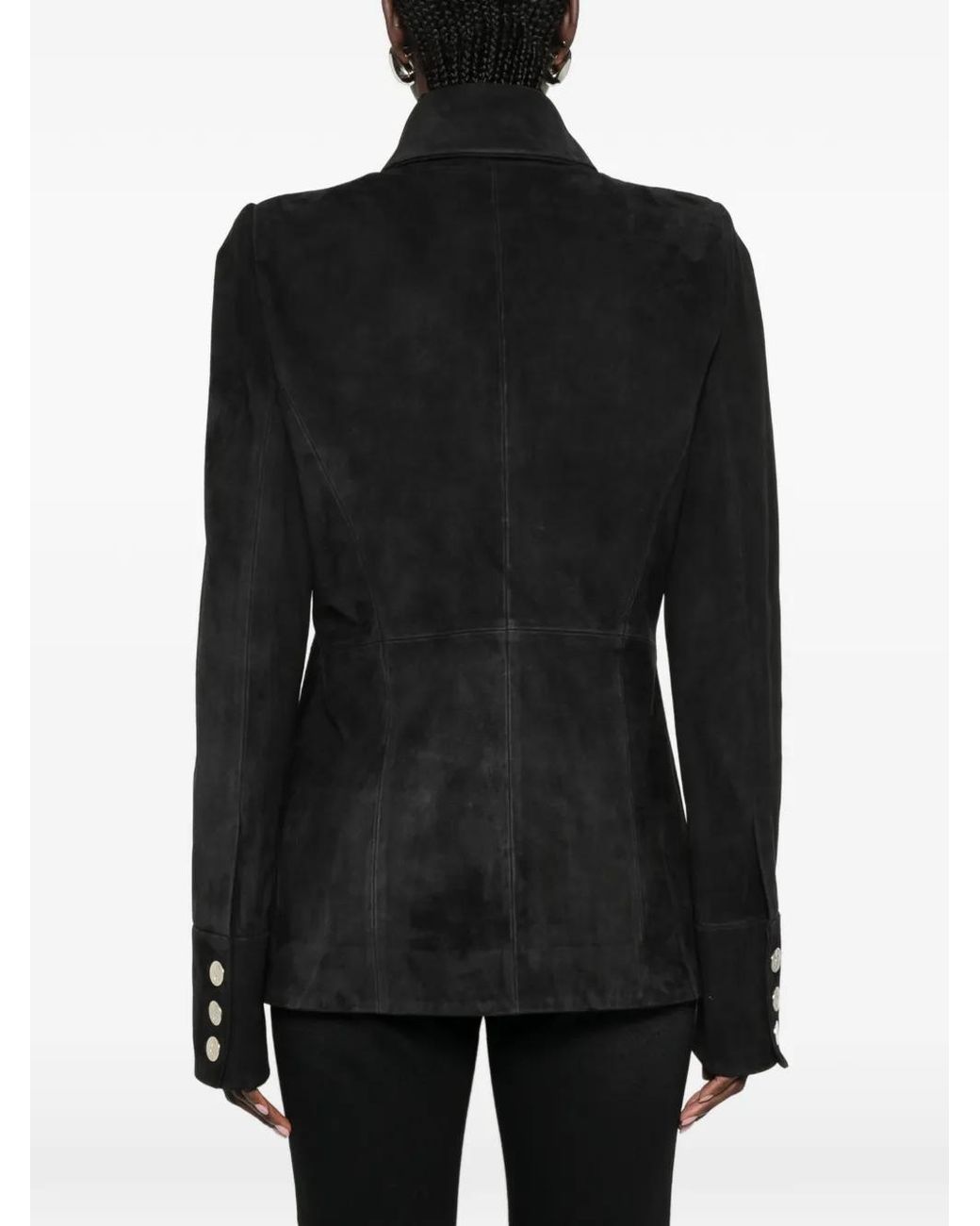 Galvan Black Suede Jacket