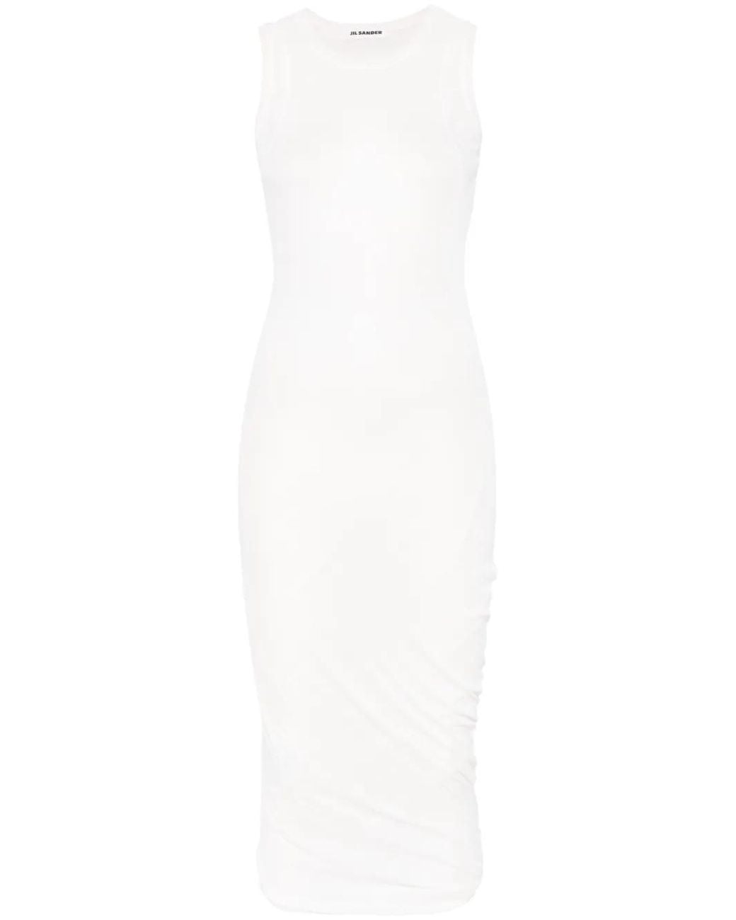 Jil Sander White Dresses