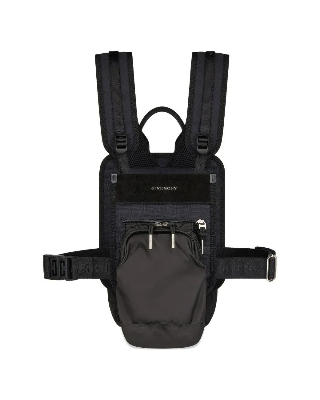Givenchy Black Harness Backpack
