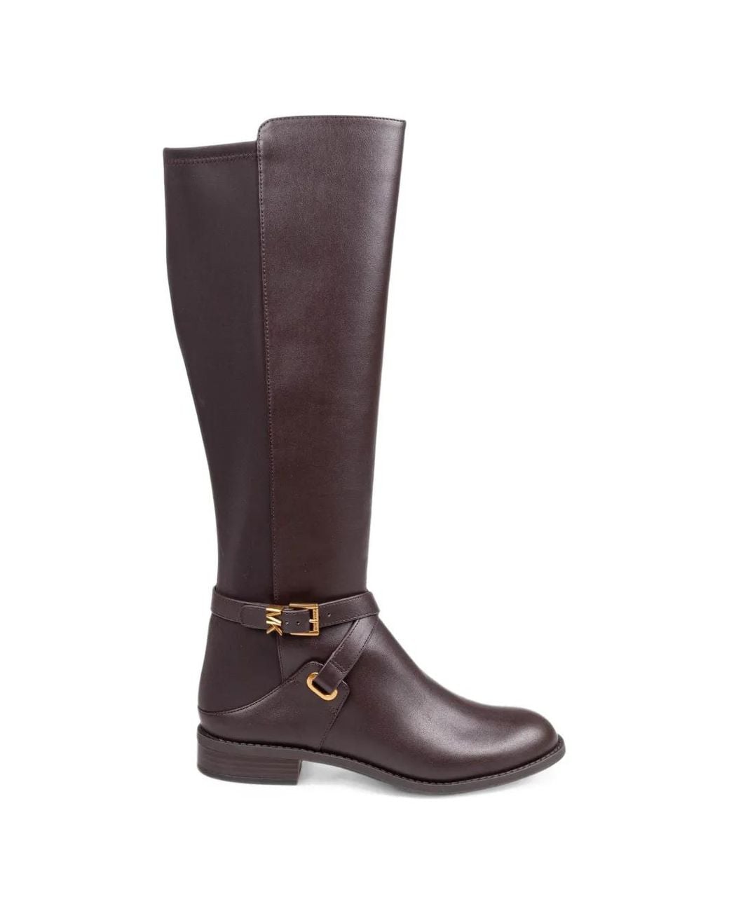 Michael Kors Brown Rachel Buckle-Strap Boots