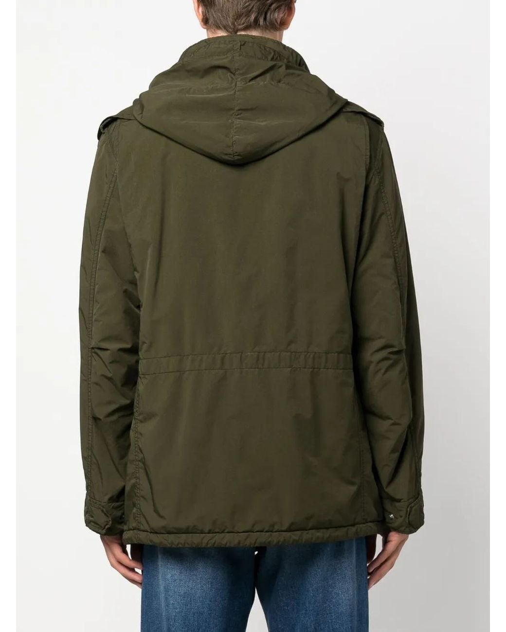 Aspesi Green Newcamp Military Jacket for men