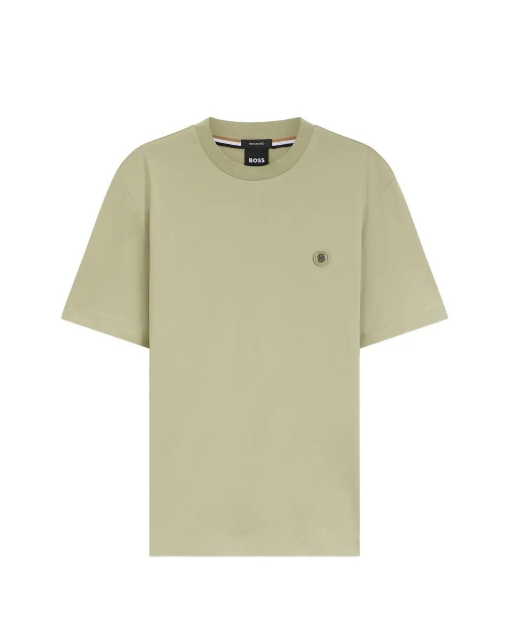 Boss Green Double B Monogram-Patch T-Shirt for men