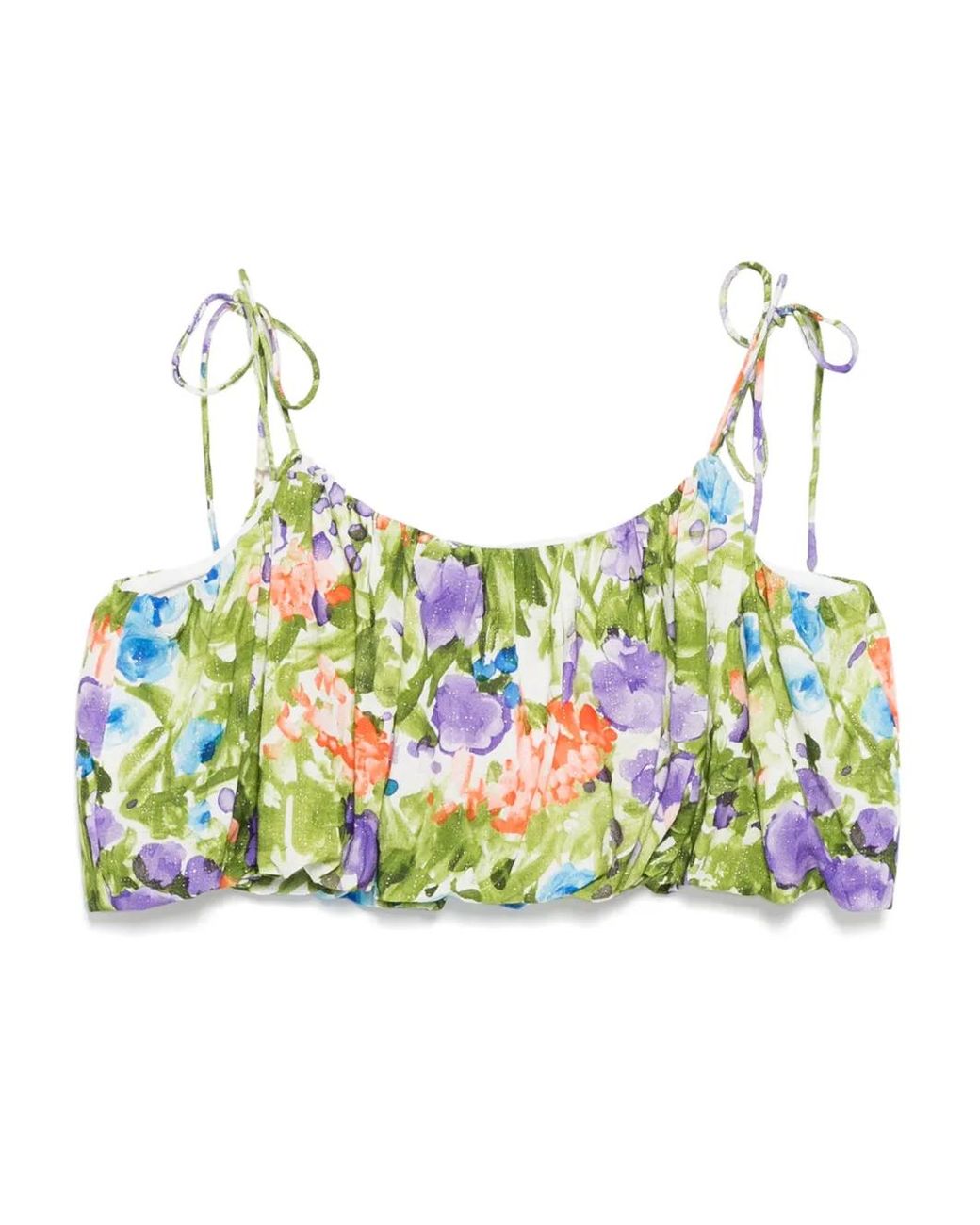 Bambah Blue Antalia Bubble Top