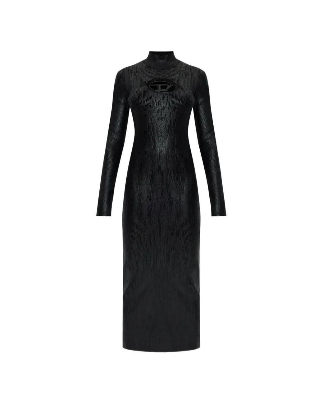 DIESEL Black M-Zary Viscose Dress