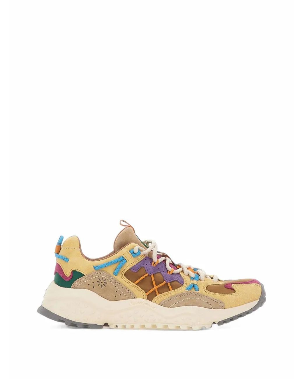 Flower Mountain White Yamabushi Sneakers