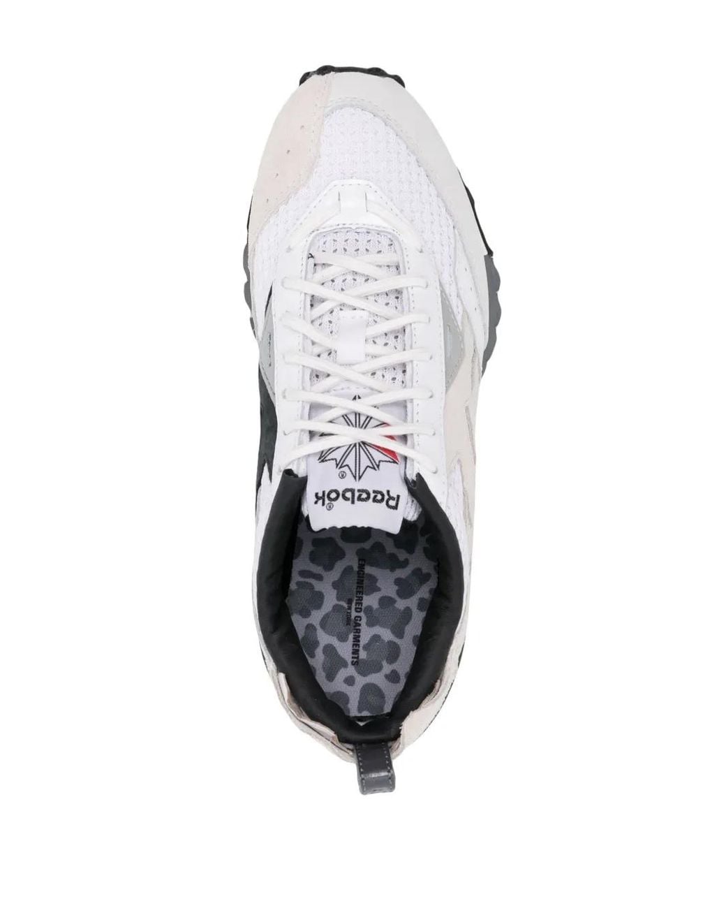 Reebok White Lx 2200 Low-Top Sneakers for men
