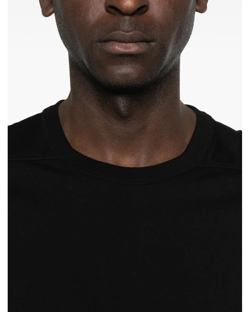 Rick Owens Black Level Short-Sleeved T-Shirt for men