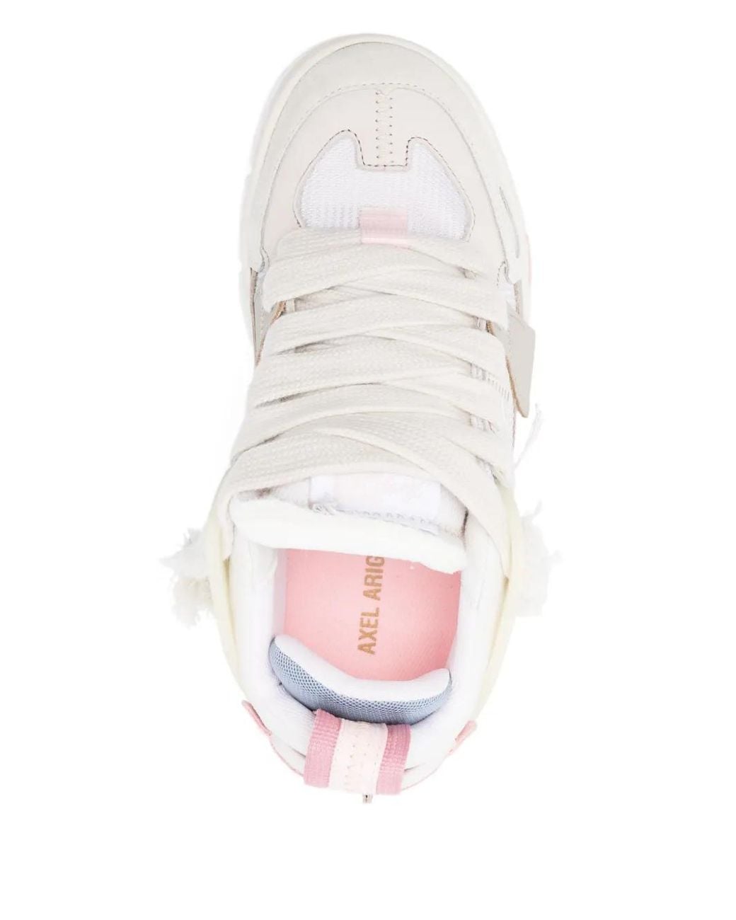 Axel Arigato White Area Patchwork Sneakers