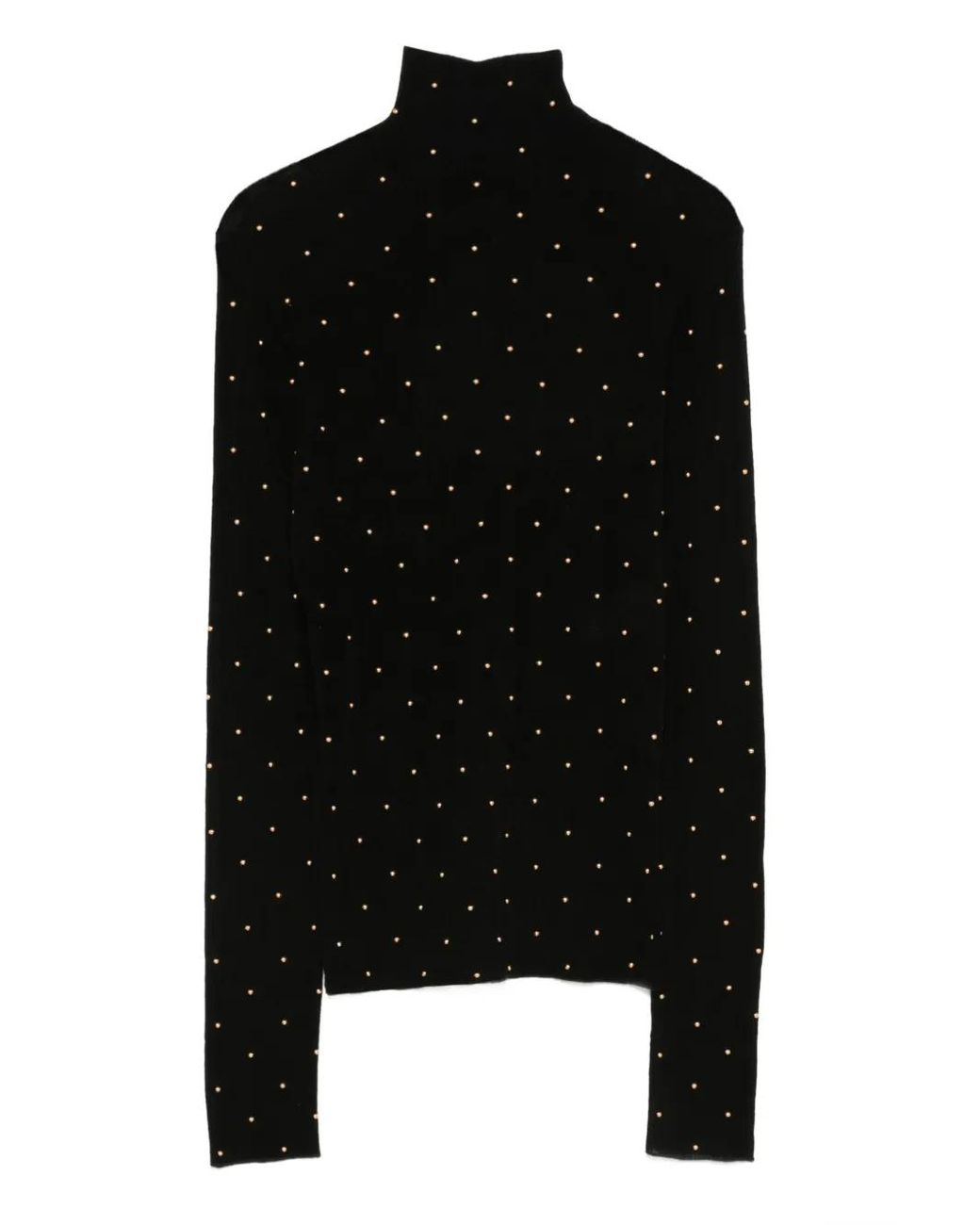 Rabanne Black Stud-Embellished Jumper