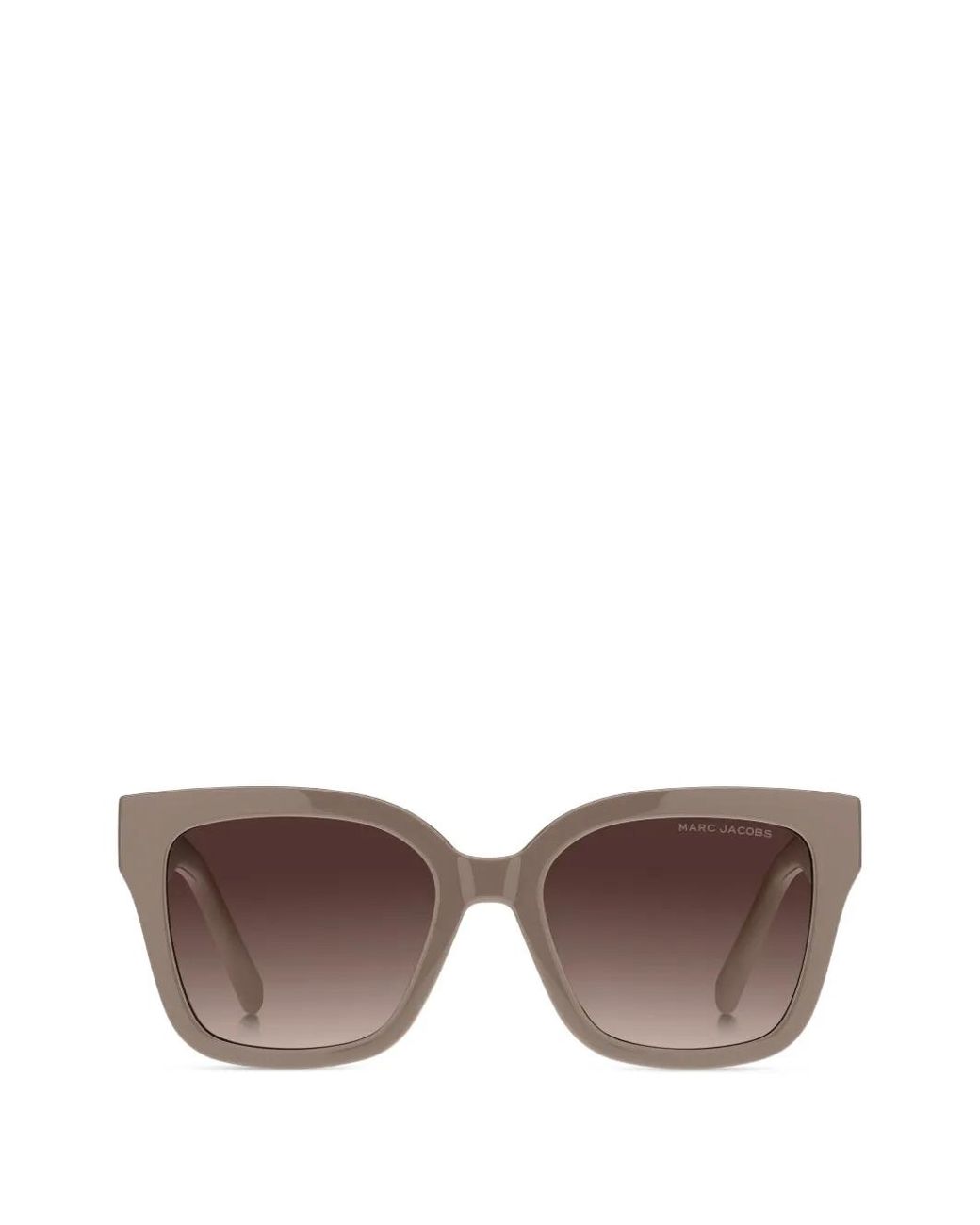Marc Jacobs Brown Eckige Sonnenbrille