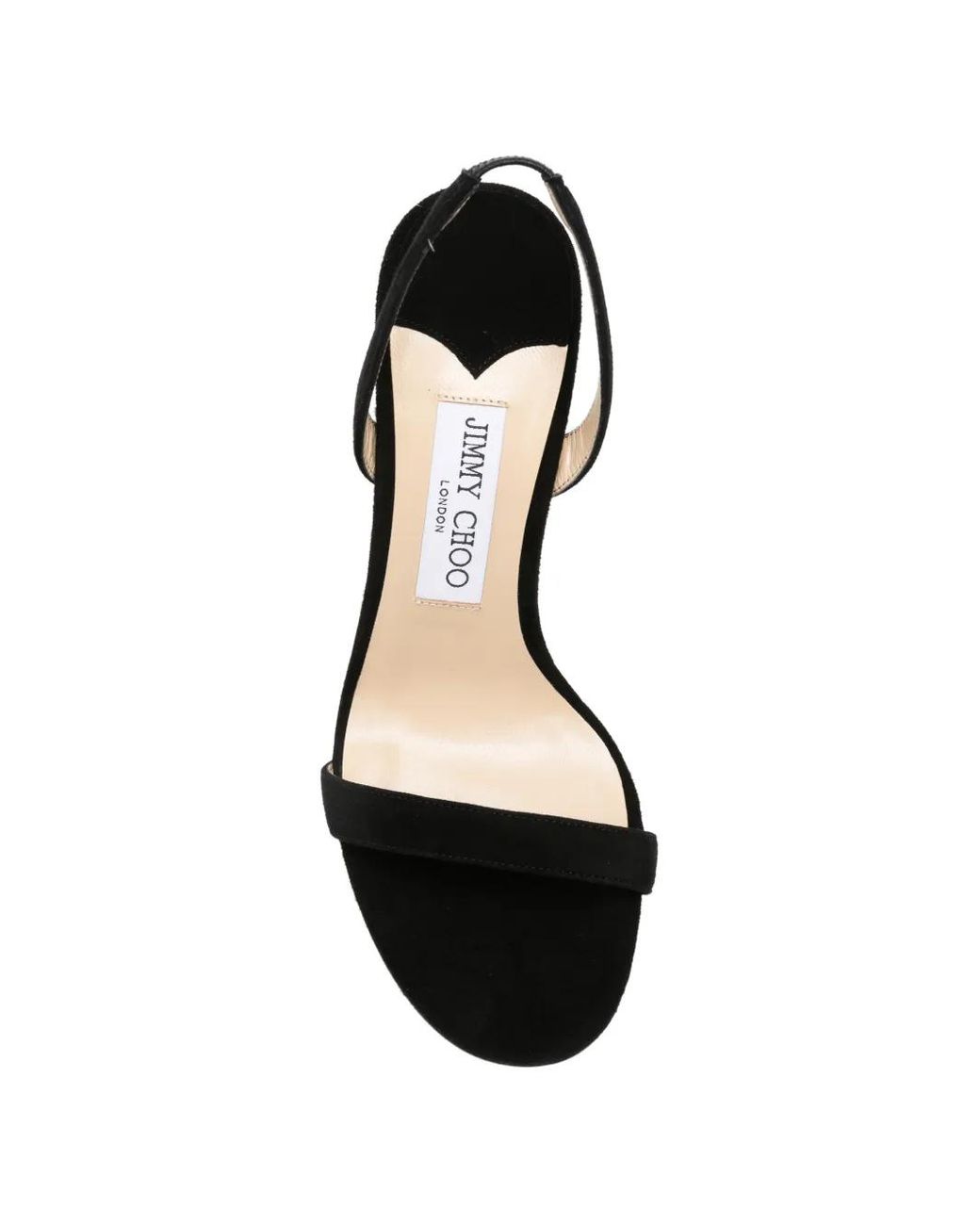 Jimmy Choo Black Jenn Slingback Sandals