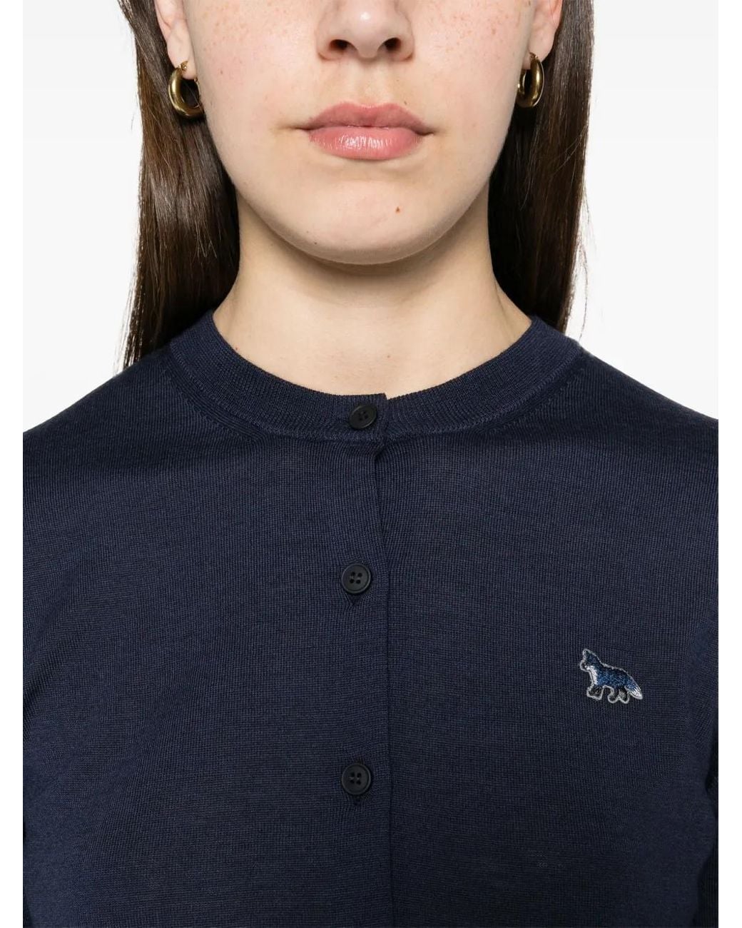 Maison Kitsuné Blue Maison Kitsune' Sweaters