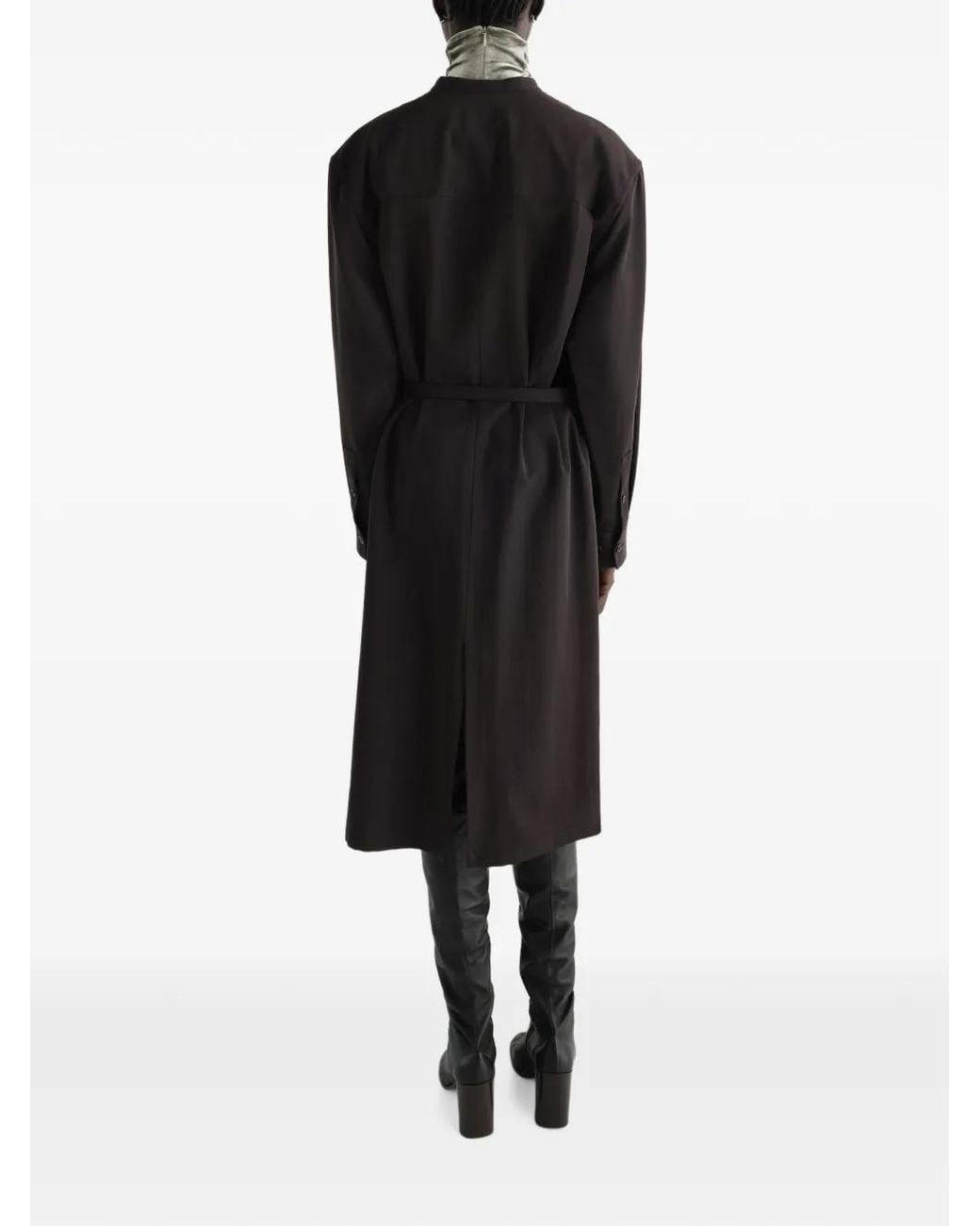 Lemaire Black Belted Dress