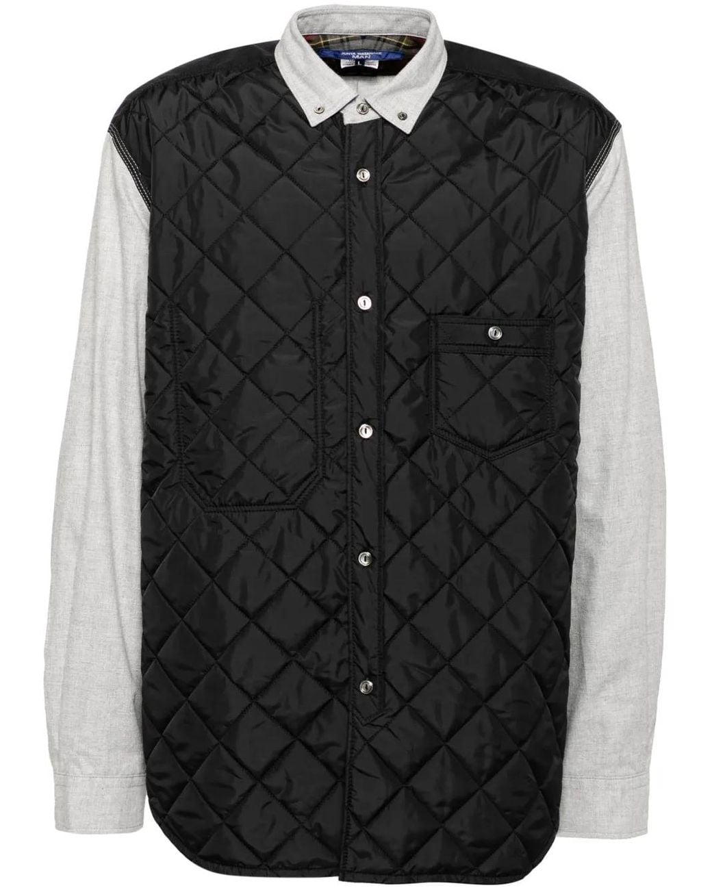 Camicia Trapuntata di Junya Watanabe in Black da Uomo