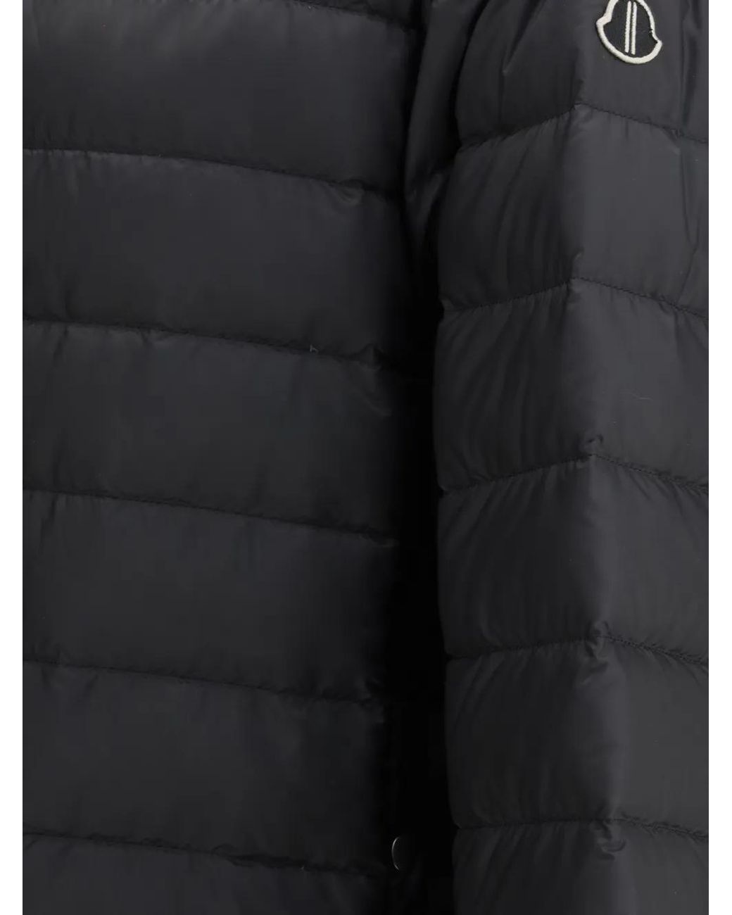 Moncler Black Rick Owens Ziplock Down Jacket + Rick Owens