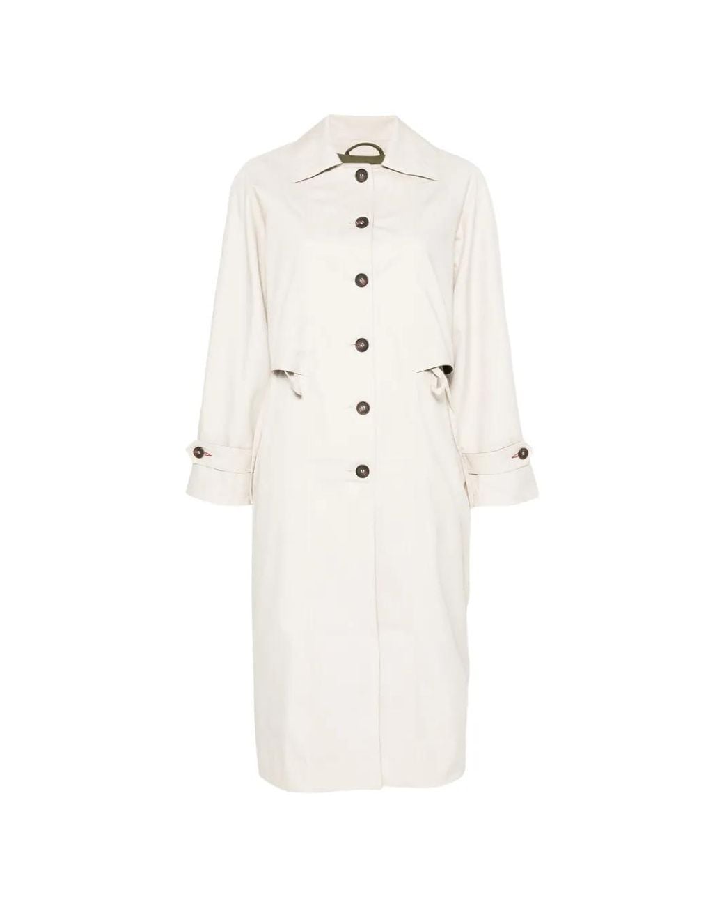 Damson Madder White Trench Camille