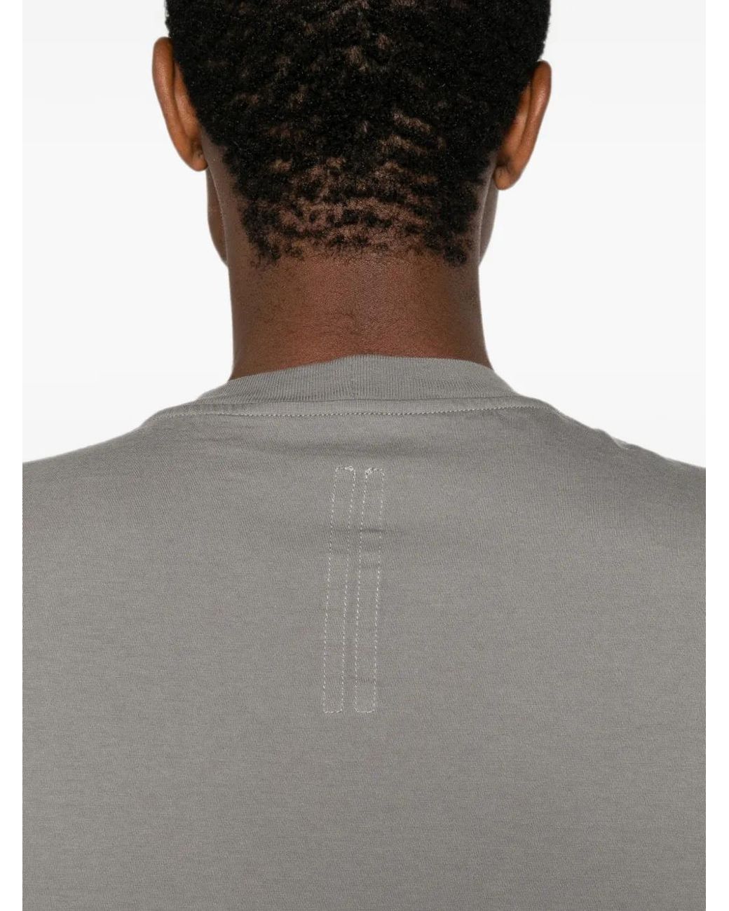 Rick Owens Gray T-Shirt Tower Tommy for men