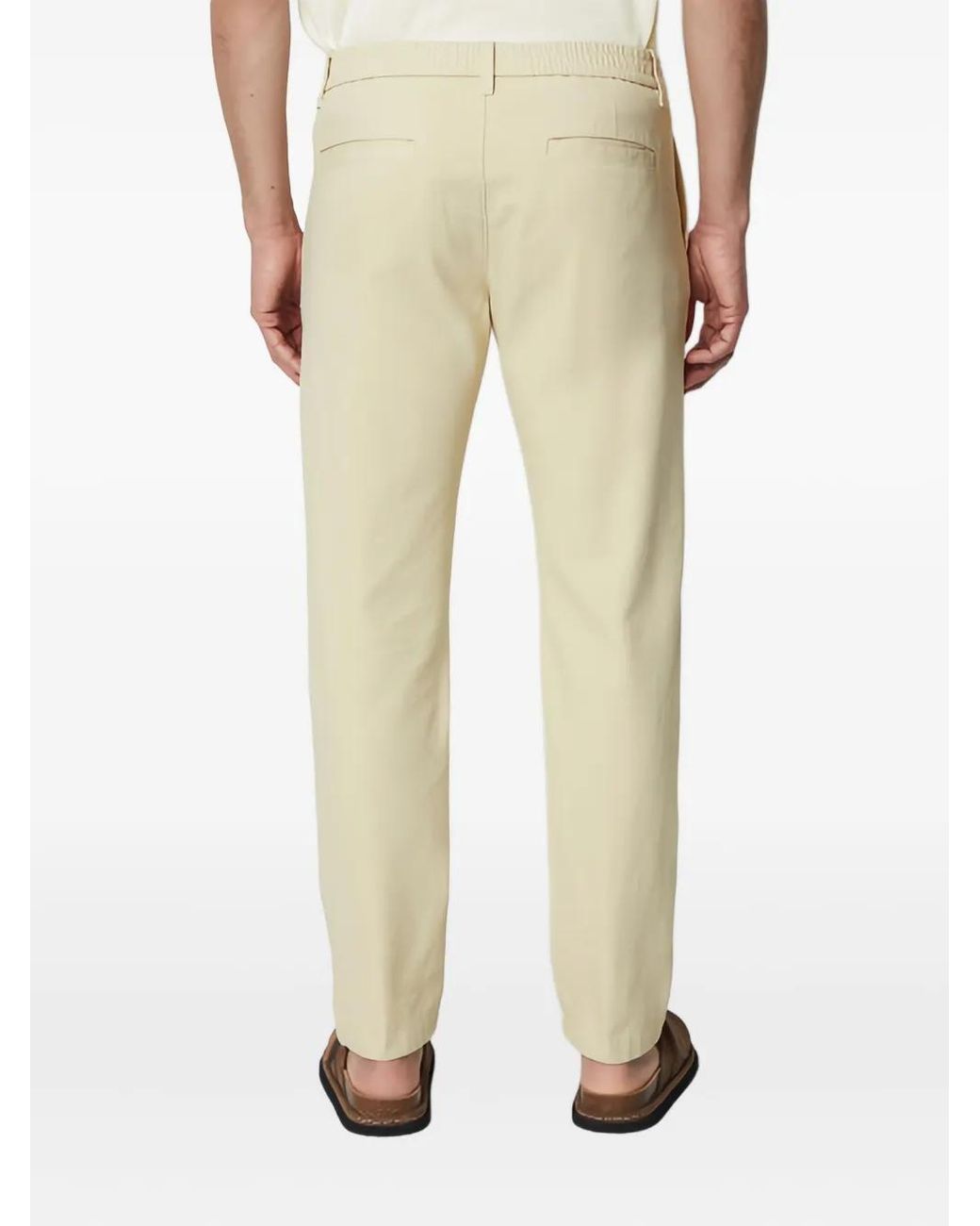 Marc O' Polo Natural Elasticated-Waist Trousers for men