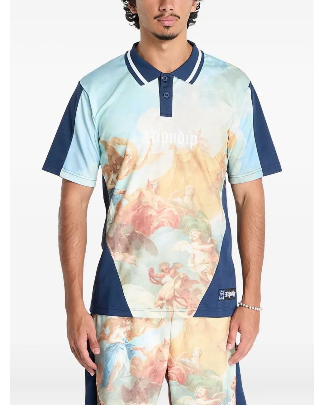 RIPNDIP Blue Heavens Waiting Soccer Jersey for men