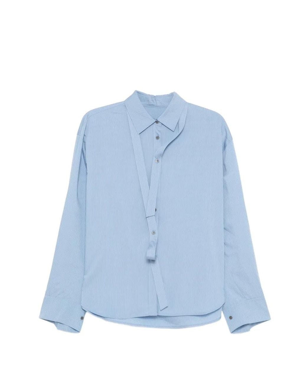 JNBY Blue Striped Shirt