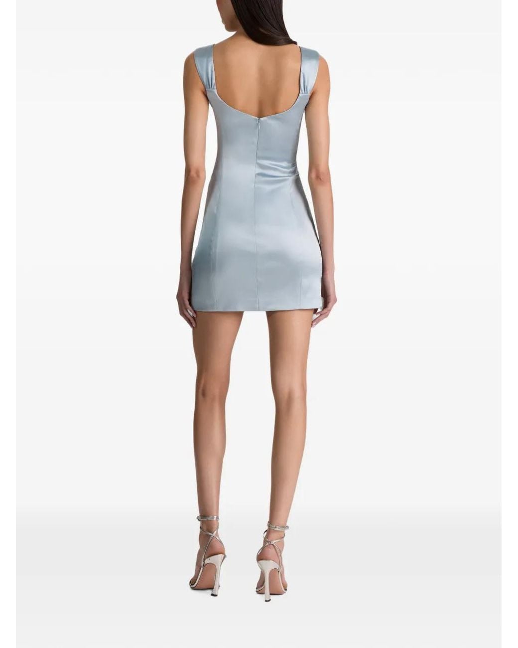 Alice + Olivia Blue Robe Courte Renee
