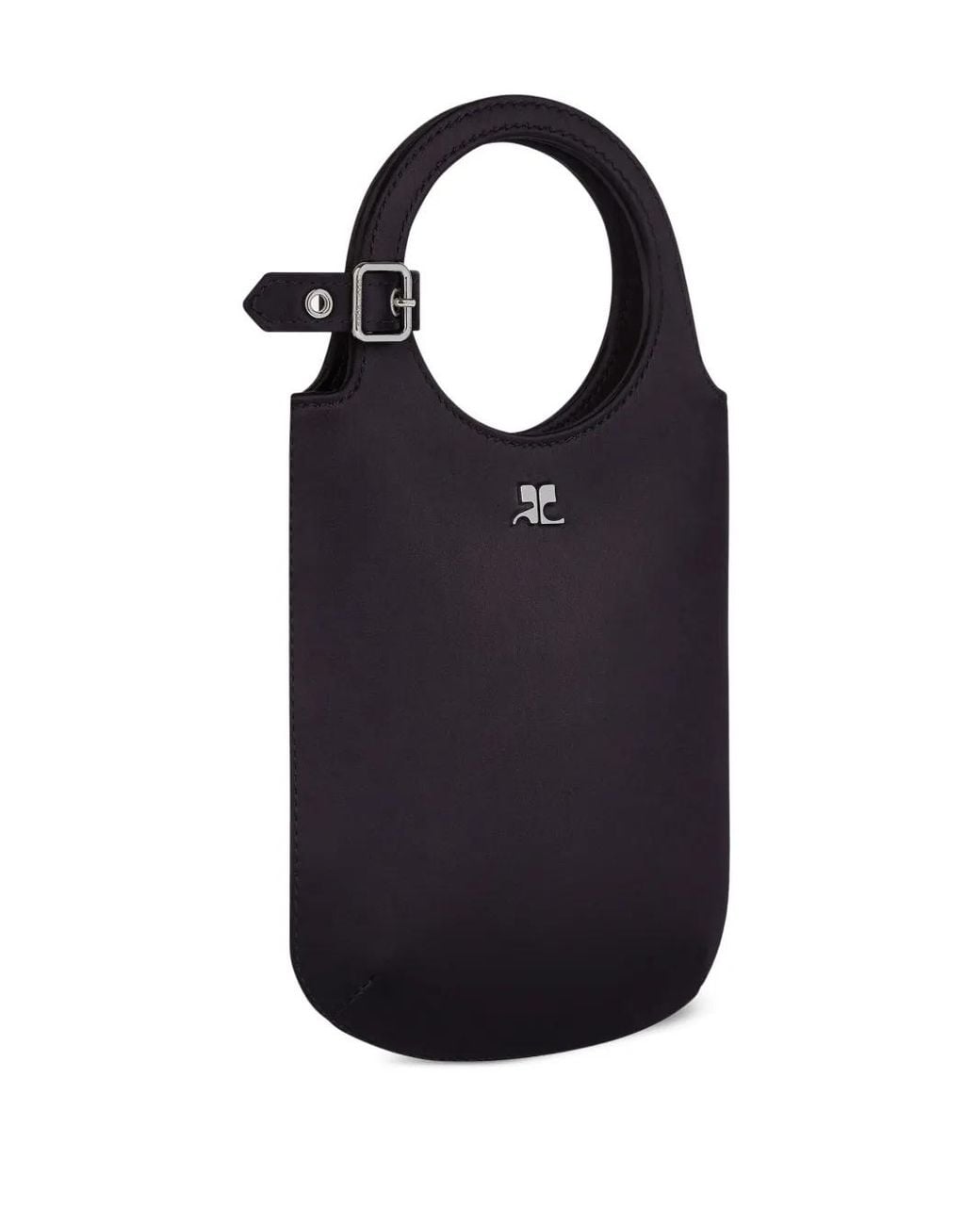 Courreges Blue Small Holy Tote Bag