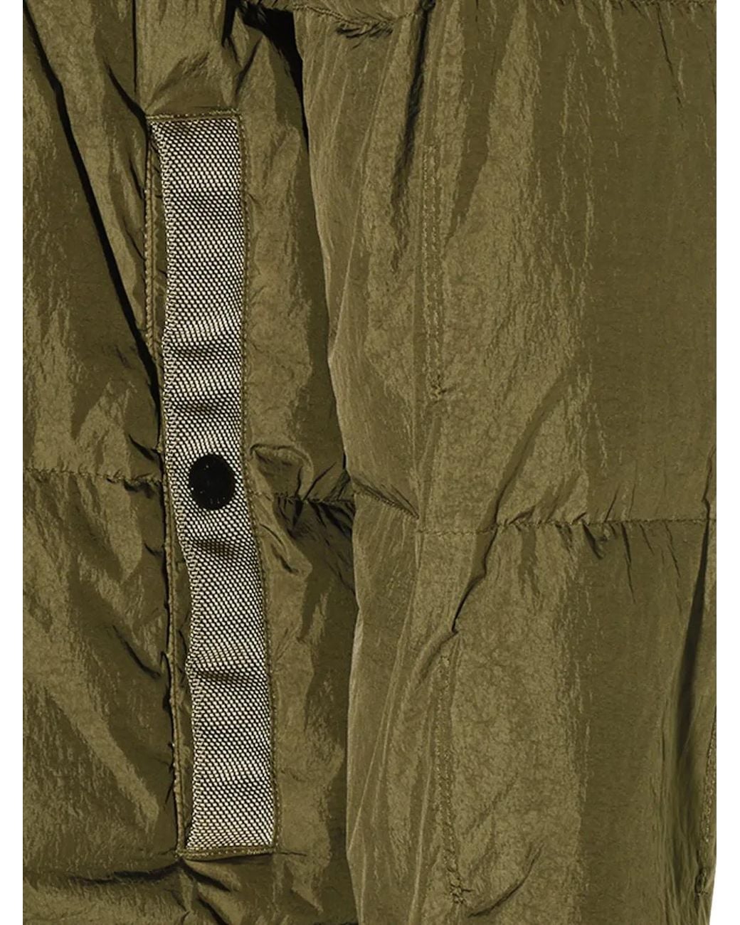 Stone Island Green Long-Sleeves Coat for men