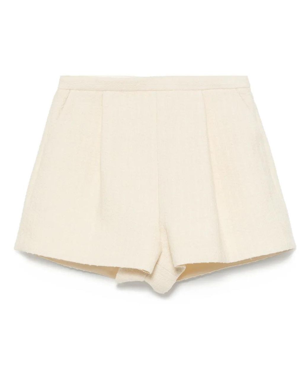 Dice Kayek Natural Tweed Shorts